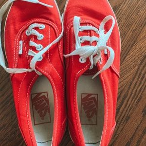 Classic Red Vans